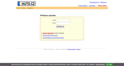 Desktop Screenshot of admin.yauto.cz